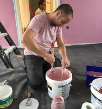 Travaux de peinture